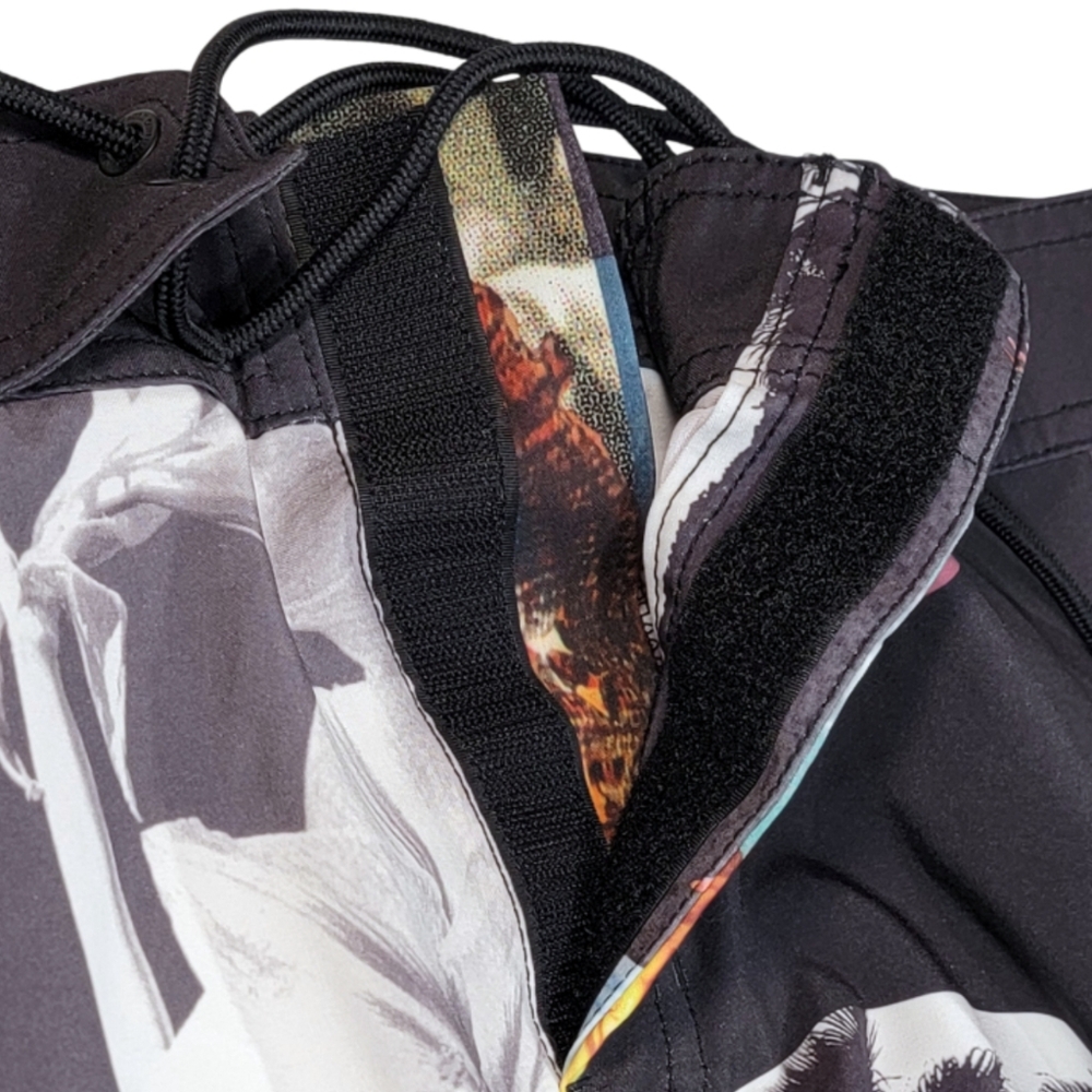 Men's American Eagle Beach/Surf Patchwork Board S… - image 6